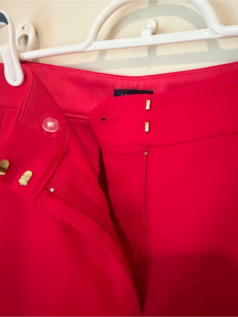 J Crew Red Ankle Pants - Picture 6 of 10